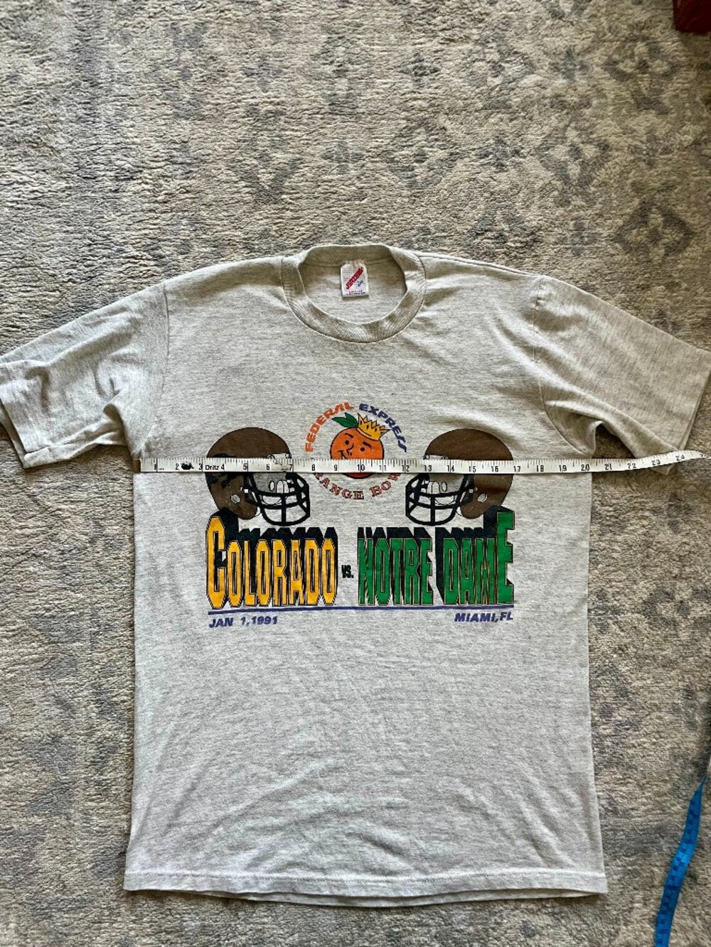 1991 Federal Express Orange Bowl Colorado v. Notre Dame - Youth L